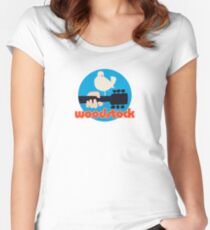 Woodstock Fitted Scoop T-Shirt