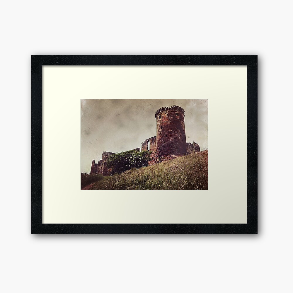 Ruins of Bothwell Castle Framed Art Print