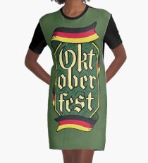 Oktoberfest Graphic T-Shirt Dress