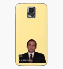 Funda/vinilo para Samsung Galaxy Michael Scott- Estoy muerto por dentro