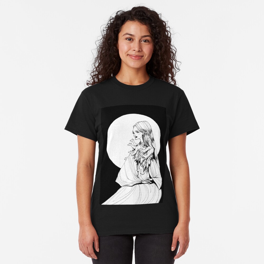 Lady with Ferrets Classic T-Shirt