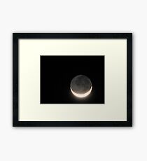 Moony Framed Print