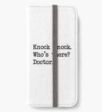 Knock-Knock 2 iPhone Wallet/Case/Skin