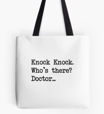 Knock-Knock 2 Tote Bag