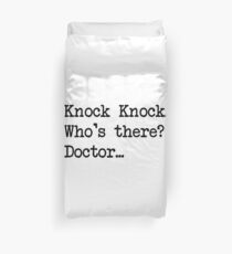 Knock-Knock 2 Duvet Cover