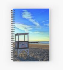 Lifeguard Stand - Ocean City, NJ Spiral Notebook