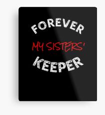 Delta Sigma Theta Gifts - Forever My Sisters' Keeper Metal Print