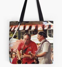 Tony D and Zeek Gross Tote Bag