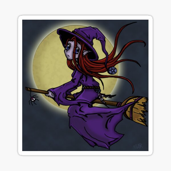 Moonlight Witch Sticker