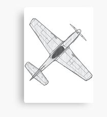 P51 Mustang Canvas Print
