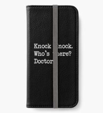 Knock-Knock 3 iPhone Wallet/Case/Skin