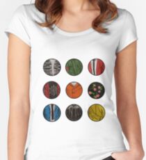 Tyler Jøseph Stilikone Tailliertes Rundhals-Shirt