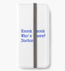 Knock-Knock 4 iPhone Wallet/Case/Skin