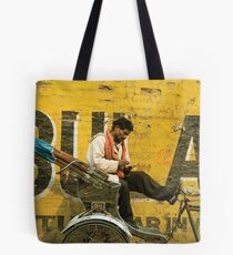 bicycle taxi, Varanasi Tote Bag