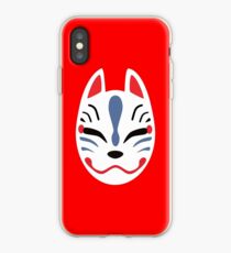 Japanese Fox Mask iPhone Case
