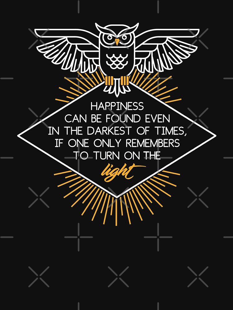 Happiness can be found in the darkest of times by ninthstreet