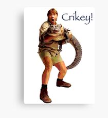 Crikey! Canvas Print