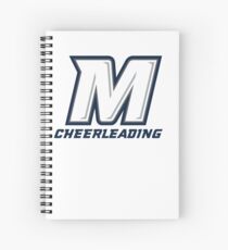 Monmouth University Cheerleading Spiral Notebook