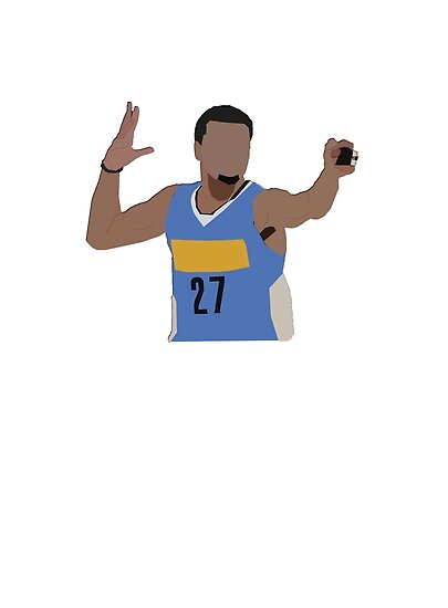"Jamal Murray - Blue Arrow" Poster by xavierjfong | Redbubble