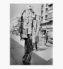 Delhi street scene,India 2004. Photographic Print