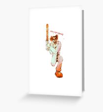 Circus For A Psycho Greeting Card
