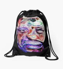 'Give A Man A Mask And He Will Show You His True Face' Drawstring Bag