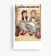 Alice and Dorothy Canvas Print
