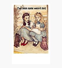 Alice and Dorothy Photographic Print