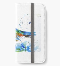 Kingfisher in Flight iPhone Wallet/Case/Skin