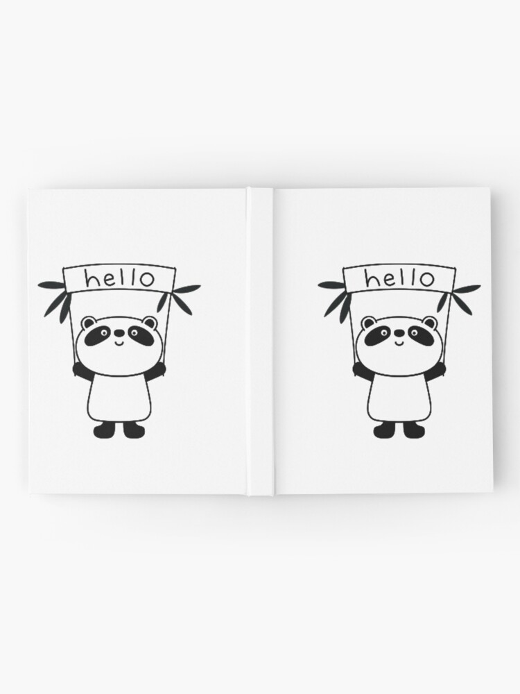 Hola Panda Cuaderno De Tapa Dura - desiigner panda roblox