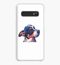 Rat Terrier Dog Bright colorful pop dog art Case/Skin for Samsung Galaxy