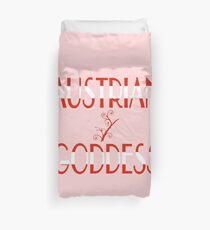 Austrian Goddess - Austrian goddess Duvet Cover