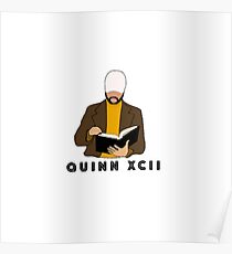 Quinn XCII Cartoon Title Poster