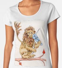 Camiseta premium para mujer EL LEÓN FIDDLING
