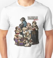Octopath Traveler All characters treasure Unisex T-Shirt