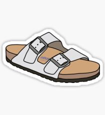 White Birkenstock Sticker