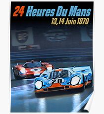 1970 Le Mans Poster