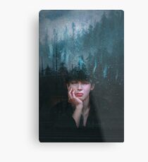Lienzo metálico Reflective Jimin (ver 1)