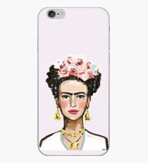 frida kahlo illustration iPhone Case