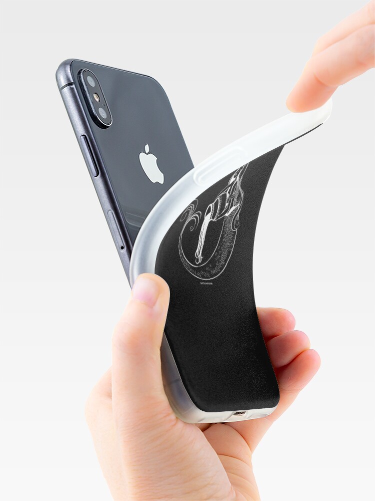 Alternate view of Aquarius Zodiac Sign iPhone Case & Cover
