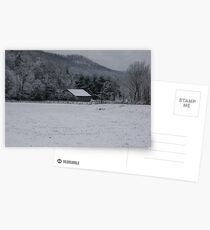 Winter in the Appalachian Mountains Postcards