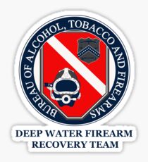 ATF Firearm Recovery Sticker