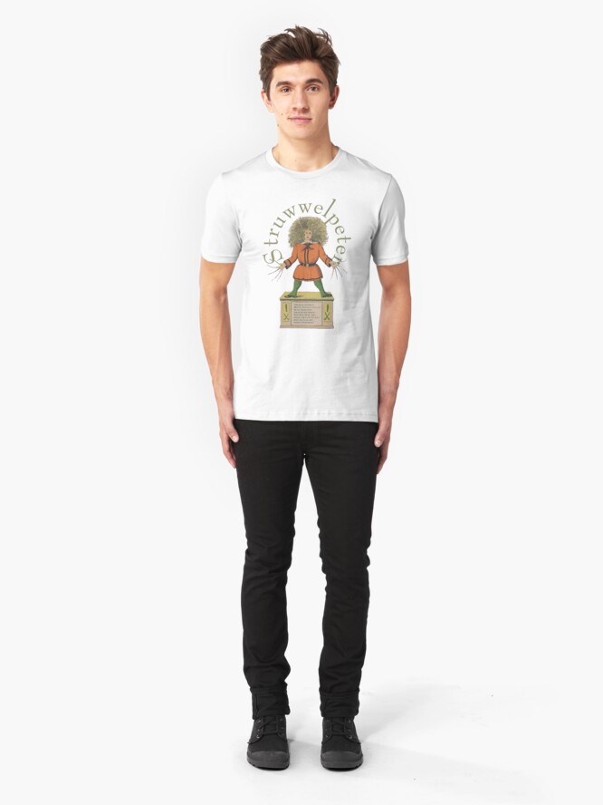 Alternate view of "Der Struwwelpeter"...Slovenly Peter Slim Fit T-Shirt
