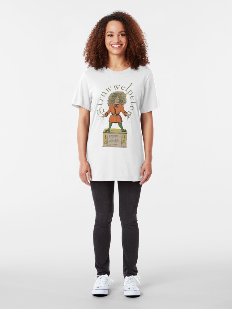 Alternate view of "Der Struwwelpeter"...Slovenly Peter Slim Fit T-Shirt