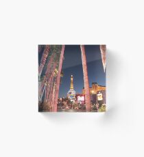 Paris in Las Vegas! Acrylic Block