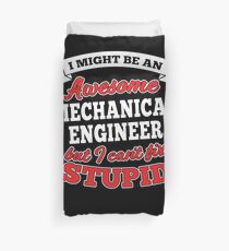 MECHANICAL ENGINEER T-shirts, i-Phone Cases, Hoodies, & Merchandises Duvet Cover