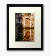 Canal Framed Print