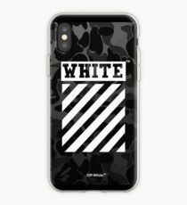 Off-White Bape Camo Black iPhone Case