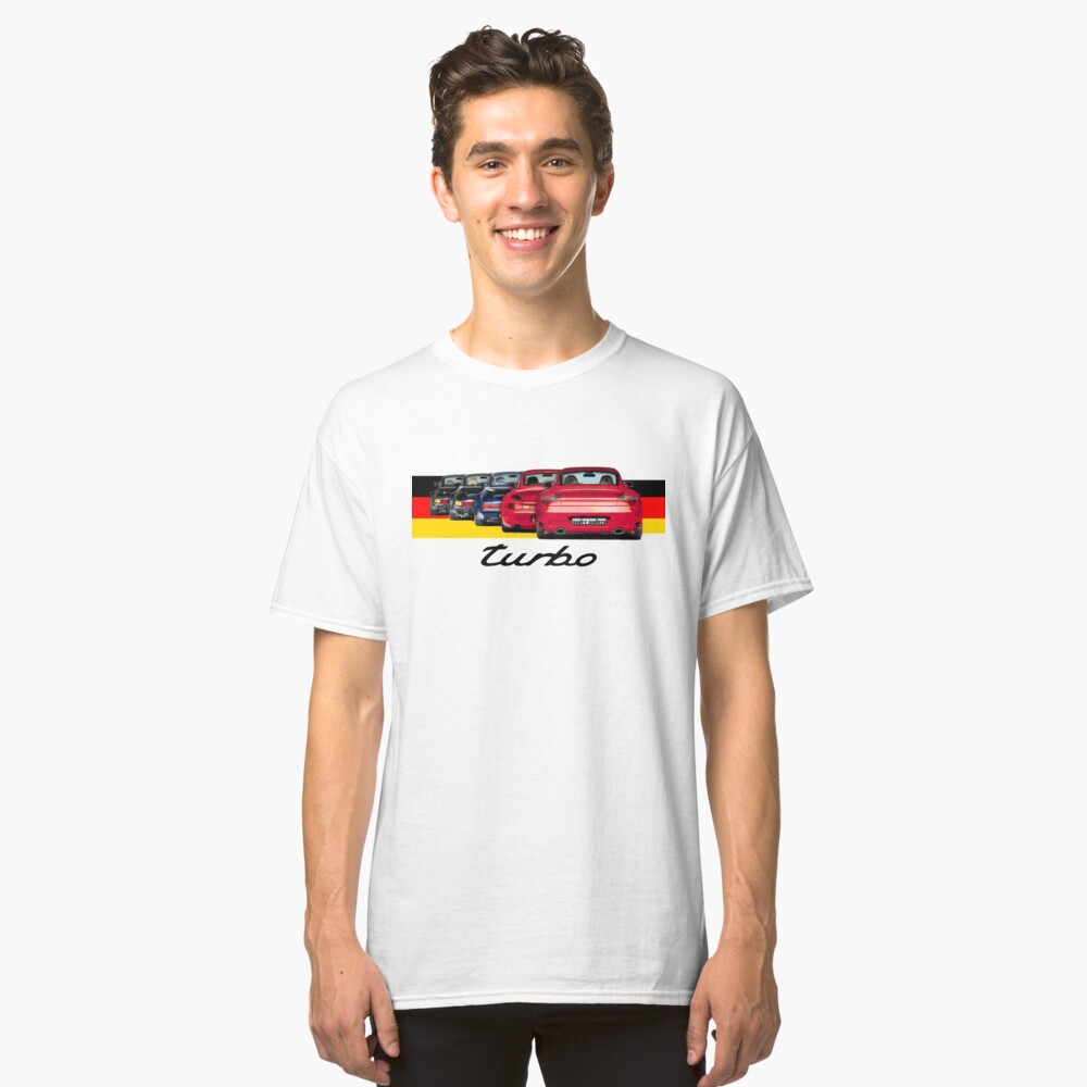 Shift Shirts Turbo Generations – 911 Turbo Inspired Classic T-Shirt