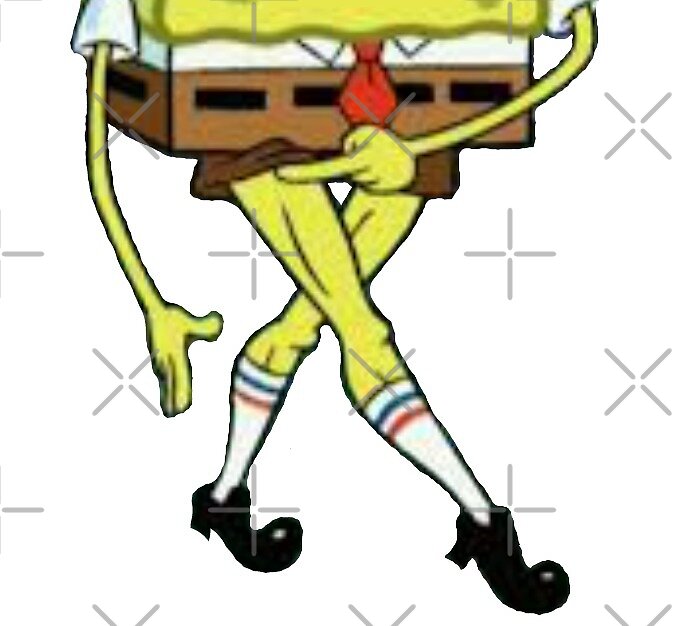 "Spongebob Sexy Legs" by nomeremortal Redbubble